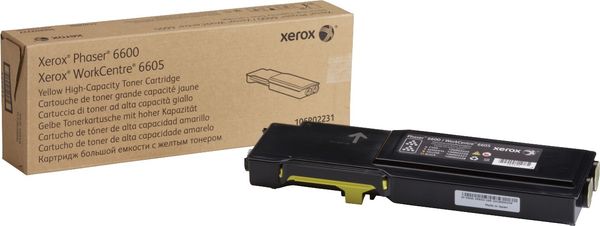 Xerox Genuine Phaser 6600 WorkCentre 6605 Yellow Toner Cartridge