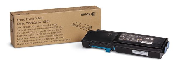 Xerox Genuine Phaser 6600 WorkCentre 6605 Cyan Standard capacity Toner Cartridge
