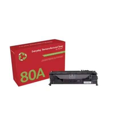 Everyday™ Mono Remanufactured Toner by Xerox compatible with HP 80A (CF280A), Standard capacity - Thumbnail 2
