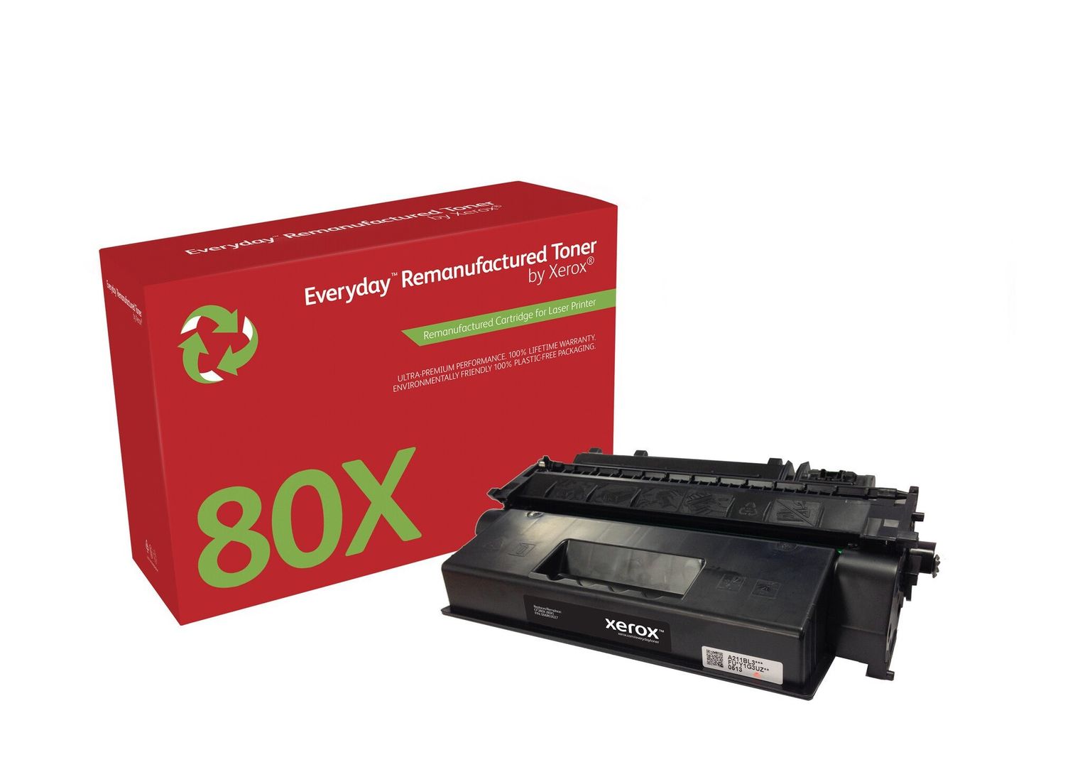 Everyday Mono Remanufactured Toner by Xerox compatible with HP 80X (CF280X) High capacity - Image 1