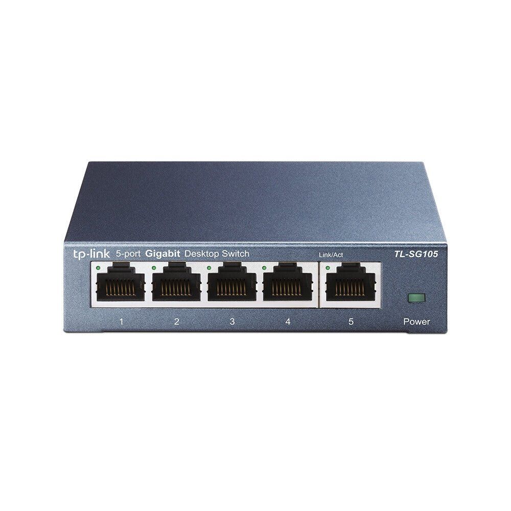 TP-Link TL-SG105 network switch Unmanaged L2 Gigabit Ethernet (10/100/1000) Black - Image 1