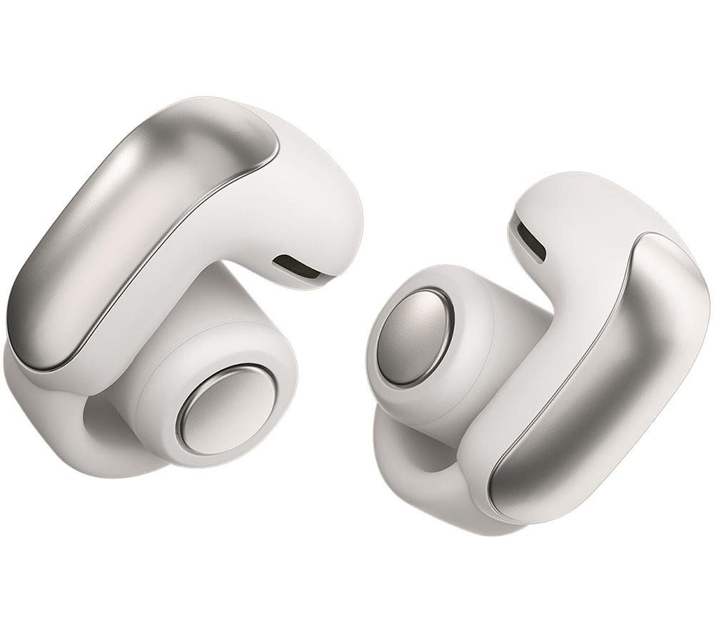 BOSE Ultra Open Wireless Bluetooth Earbuds - White Smoke, Silver/Grey,White - Image 1