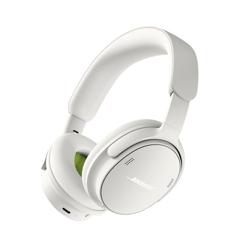 BOSE QuietComfort (2nd Gen) Wireless Bluetooth Noise-Cancelling Headphones - White Smoke, White - Image 1