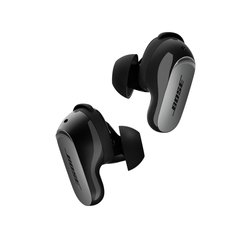 BOSE QuietComfort Ultra (2nd Gen) Wireless Bluetooth Noise-Cancelling Earbuds - Black, Black - Image 1
