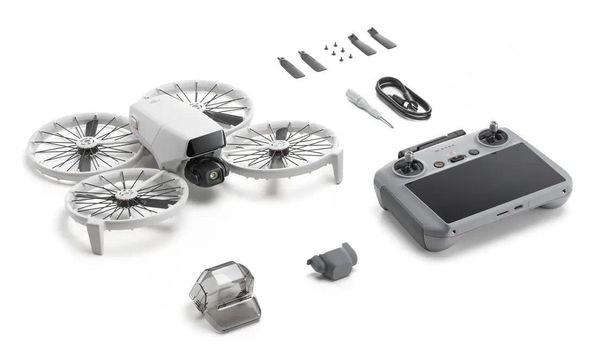 DJI Flip ( RC 2) 4 rotors Quadcopter 48 MP 3840 x 2160 pixels 3110 mAh Black White - Thumbnail 2