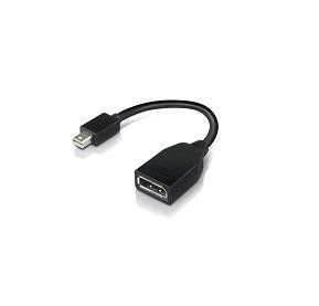 Lenovo 4X90L13971 DisplayPort cable Mini DisplayPort Black - Image 1