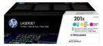 HP 201X 3-pack High Yield Cyan/Magenta/Yellow Original LaserJet Toner Cartridges