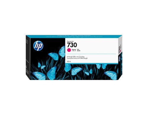 HP 730 300-ml Magenta DesignJet Ink Cartridge - Thumbnail 1