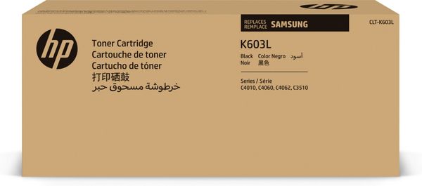 Samsung CLT-K603L High-Yield Black Original Toner Cartridge - Thumbnail 1