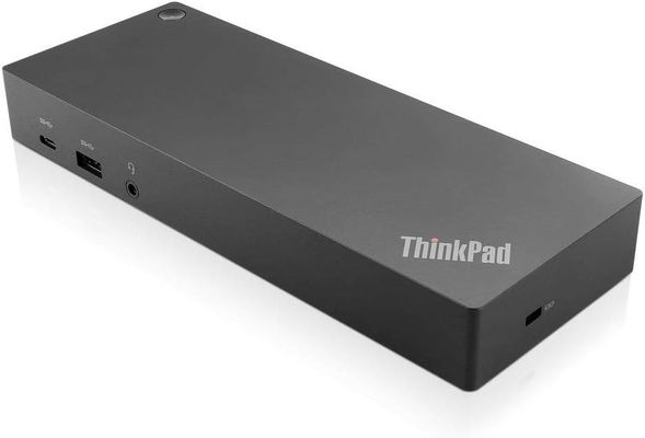 Lenovo 40AF0135UK laptop dock/port replicator Wired USB 3.2 Gen 1 (3.1 Gen 1) Type-C Black
