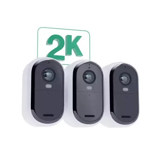 Arlo Essential 2K Outdoor Security Camera & Solar Panel 3-pack - Image 1