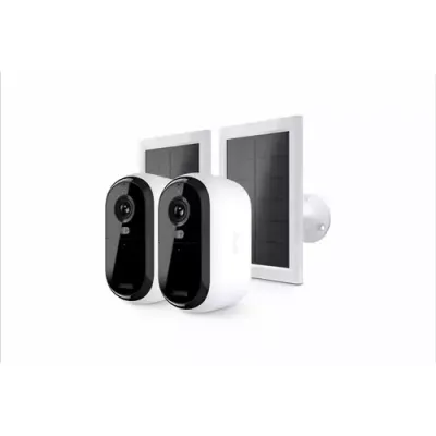 Arlo Essential 3 2K Security Camera 2-cam with Solar Panel