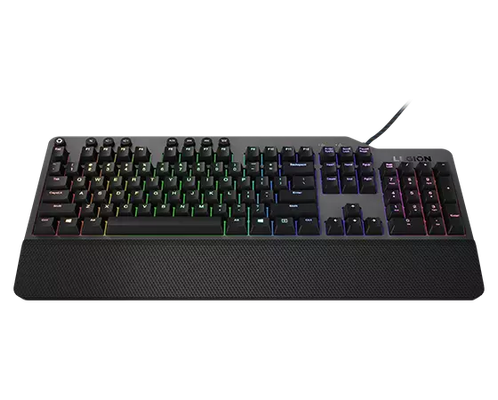 Lenovo Legion K500 keyboard Gaming USB QWERTY UK English Black, Grey