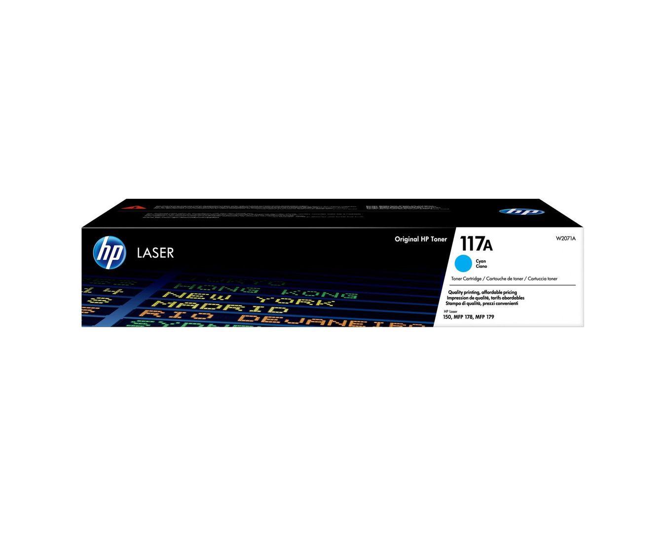 HP 117A Cyan Original Laser Toner Cartridge - Image 1