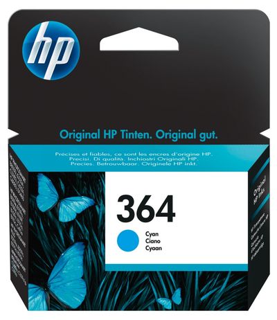 HP 364 Cyan Original Ink Cartridge