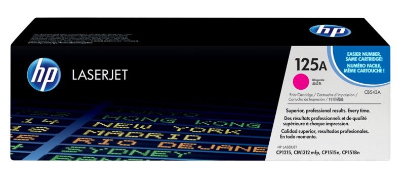 HP 125A Magenta Original LaserJet Toner Cartridge - Image 1