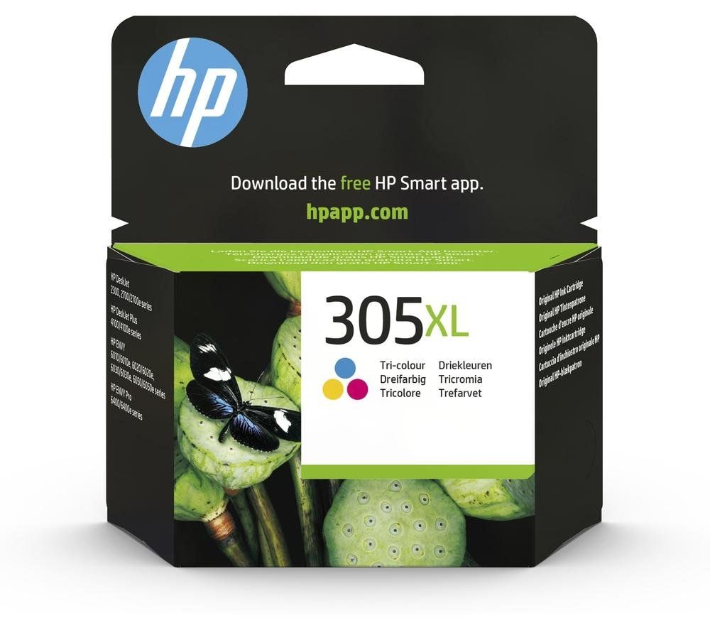 HP 305XL High Yield Tri-color Original Ink Cartridge - Image 1