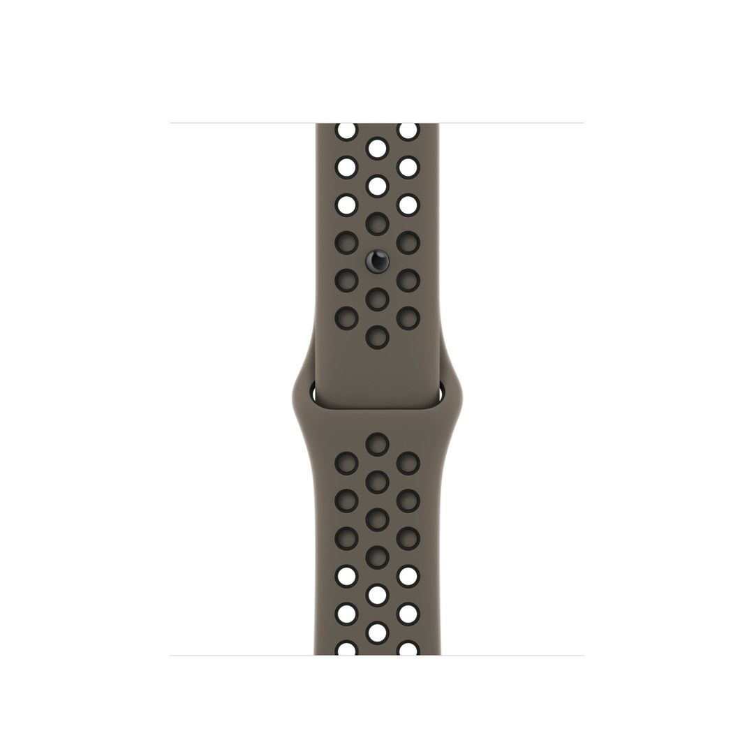 Apple 41mm Olive Grey/Black Nike Sport Band - Image 1