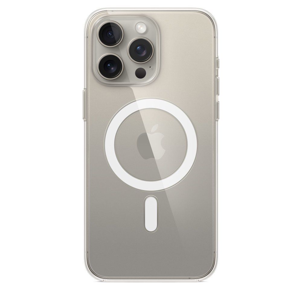 Apple iPhone 15 Pro Max Case with MagSafe - Transparent - Image 1