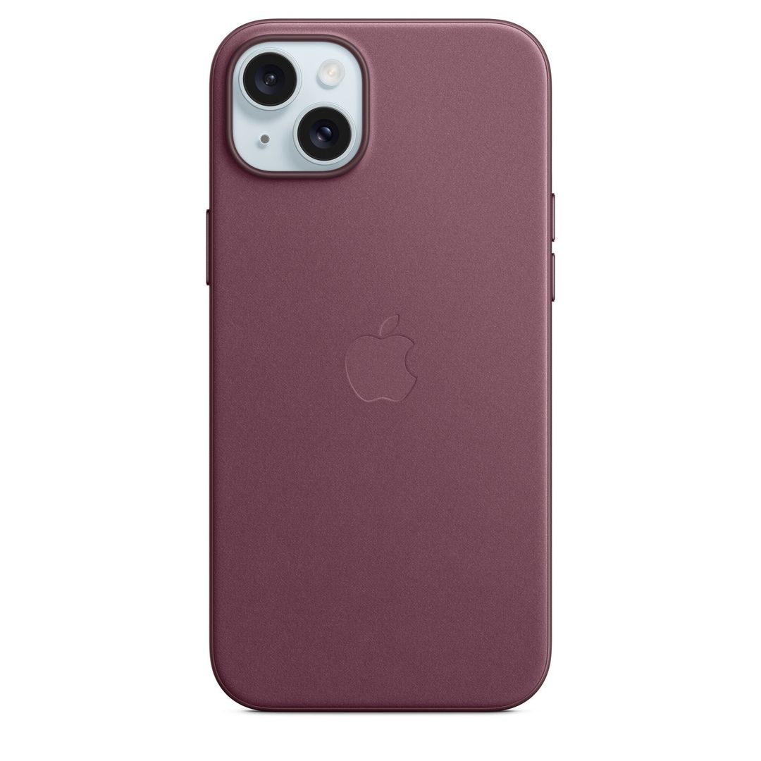 Apple iPhone 15 Plus FineWoven Case with MagSafe - Mulberry - Image 1