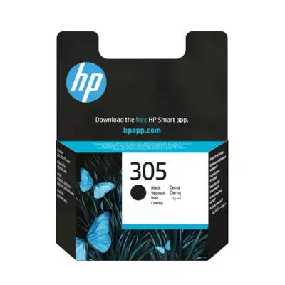 HP 305 Black Original Ink Cartridge - Thumbnail 2