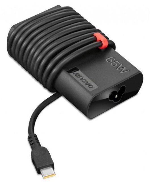 Lenovo 4X20V24678 power adapter/inverter Indoor 65 W Black - Image 1