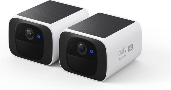 Eufy SoloCam S220 2K Smart Security Camera CCTV - 2 Pack