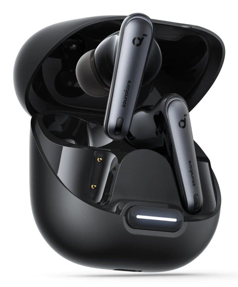 Soundcore Liberty 4 NC Headphones Wireless In-ear Calls/Music Bluetooth Black - Image 1