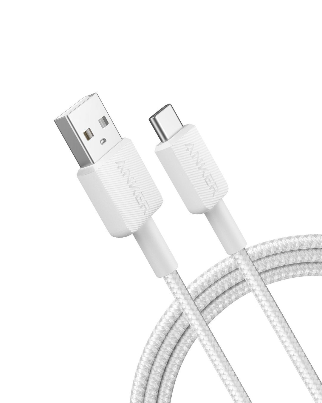 Anker 322 USB cable 1.8 m USB A USB C White - Image 1