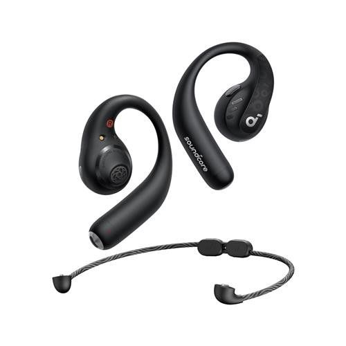 Soundcore AeroFit Pro Headset Wireless Ear-hook Calls/Music/Sport/Everyday Bluetooth Black - Image 1