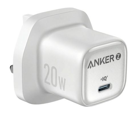 Anker USB-C Charger, 20W Fast Charging, White