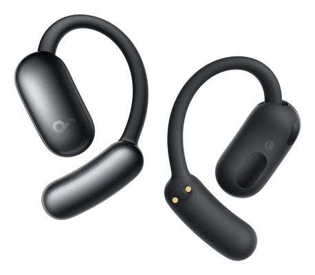 Soundcore Aerofit 2 Headphones Wireless Ear-hook, Open-ear Calls/Music/Sport/Everyday USB Type-C Bluetooth Black