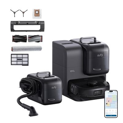 Eufy Omni E28 Robot Vacuum &amp; Mop with All-in-One Station and Portable Deep Cleaner - Thumbnail 2