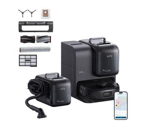 Eufy Omni E28 Robot Vacuum &amp; Mop with All-in-One Station and Portable Deep Cleaner - Thumbnail 4
