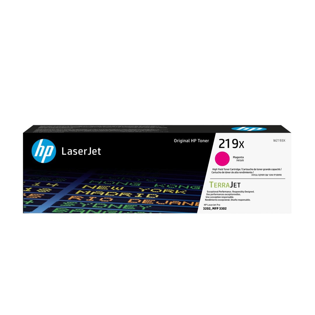HP 219X High Yield Magenta Original LaserJet Toner Cartridge - Image 1