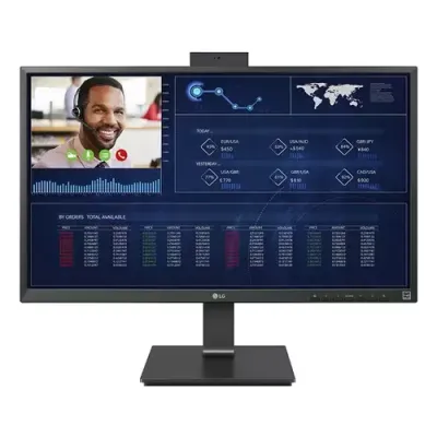 LG 27CQ650N-6N All-in-One PC/workstation Intel Pentium N6005 68.6 cm (27") 1920 x 1080 pixels 4 GB DDR4-SDRAM 16 GB eMMC Wi-Fi 6 (802.11ax) Black