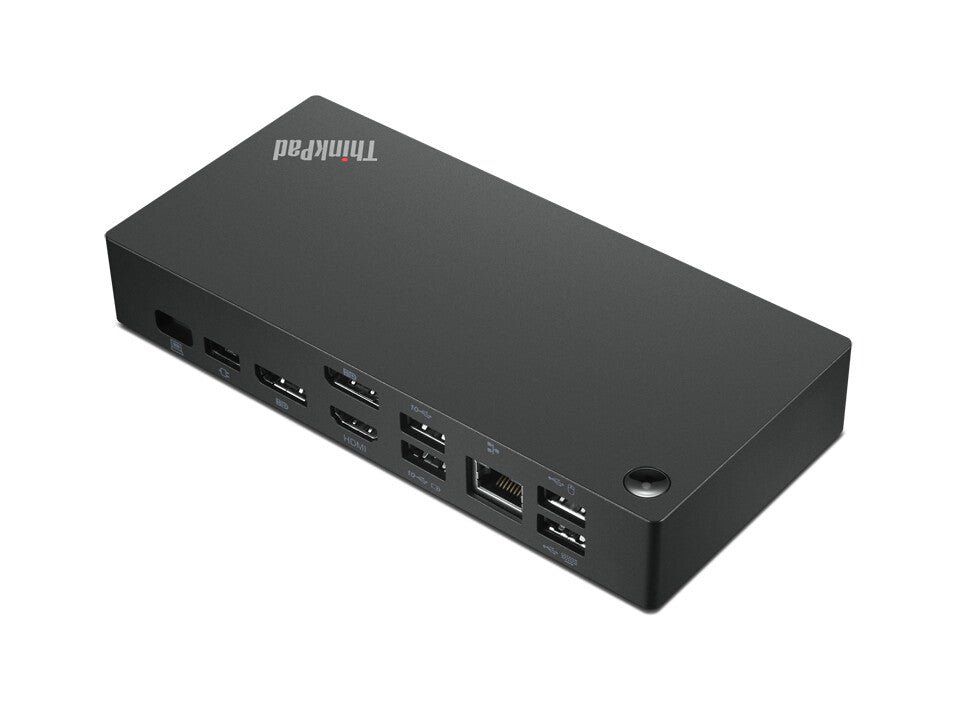 Lenovo 40AY0090IT laptop dock/port replicator Wired USB 3.2 Gen 1 (3.1 Gen 1) Type-C Black - Image 1
