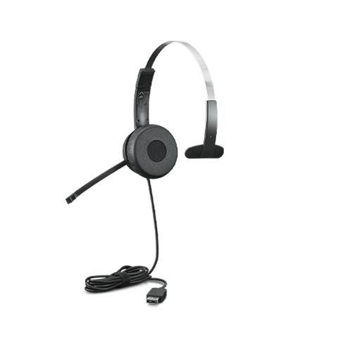 Lenovo 100 Mono Headset Wired Head-band Office/Call center USB Type-A Black - Image 1