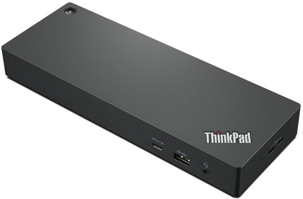 Lenovo 40B00300UK laptop dock/port replicator Wired Thunderbolt 4 Black Red