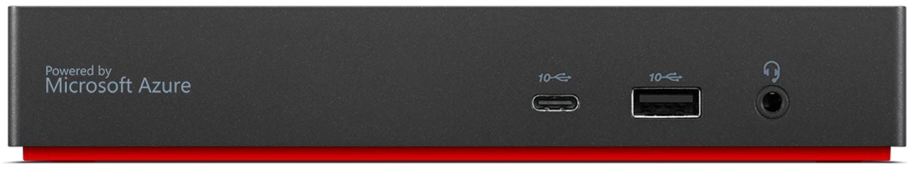 Lenovo 40B20135UK laptop dock/port replicator Wired USB 3.2 Gen 1 (3.1 Gen 1) Type-A + Type-C Black - Image 1