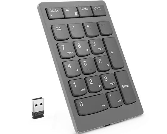 Lenovo 4Y41C33791 numeric keypad Universal RF Wireless Grey - Image 1