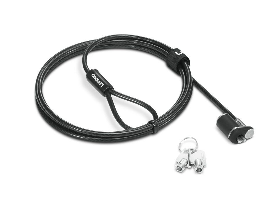 Lenovo 4XE1F30276 cable lock Black 1.5 m - Image 1