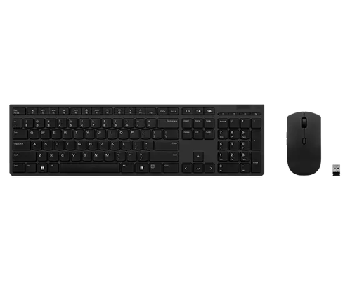 Lenovo 4X31K03967 keyboard Mouse included Office RF Wireless + Bluetooth QWERTY UK English Grey - Thumbnail 2