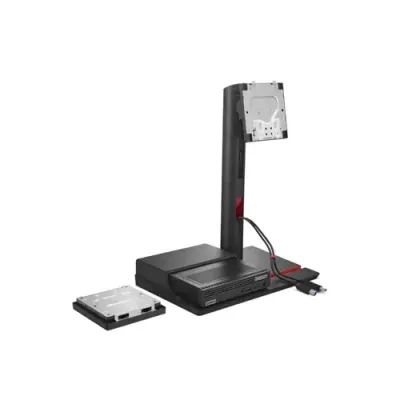 Lenovo 4XF1K03170 monitor mount / stand 68.6 cm (27") Desk Black - Thumbnail 2