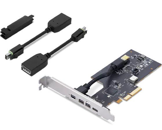 Lenovo 4XF1L53431 interface cards/adapter Internal Mini DisplayPort, Thunderbolt 4 - Image 1