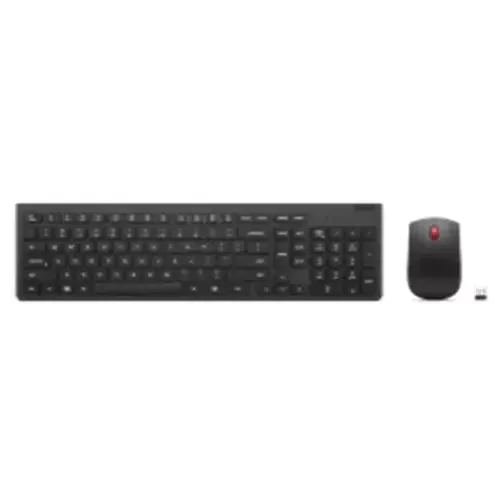 Lenovo 4X31N50719 keyboard Mouse included Universal RF Wireless French Black - Image 1