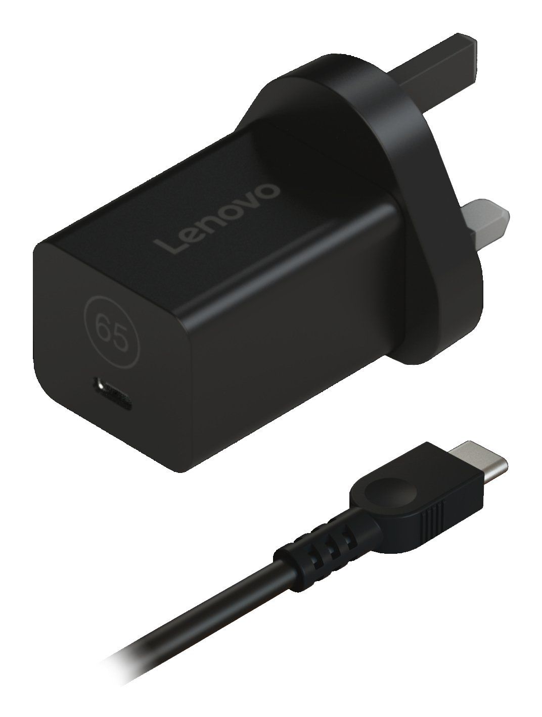 Lenovo 40AWGN65UK power adapter/inverter Indoor 65 W Black - Image 1