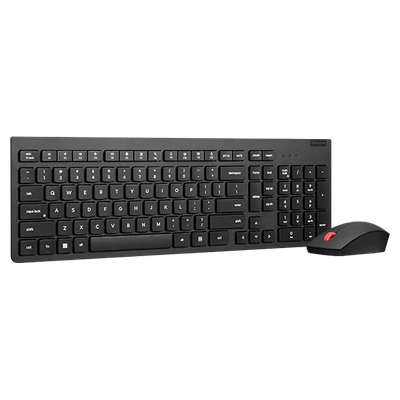 Lenovo 4X31R64490 keyboard Mouse included Office RF Wireless QWERTY UK English Black - Thumbnail 2