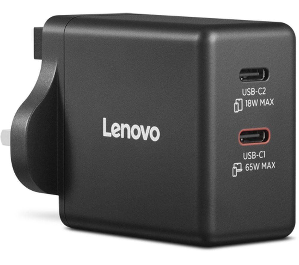 Lenovo G0A6065BUK mobile device charger Universal Black AC Indoor - Image 1