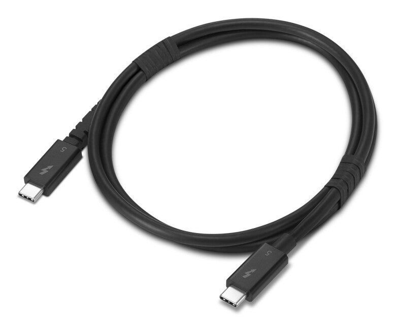 Lenovo 4X91U94411 Thunderbolt cable 1 m 80 Gbit/s Black - Image 1